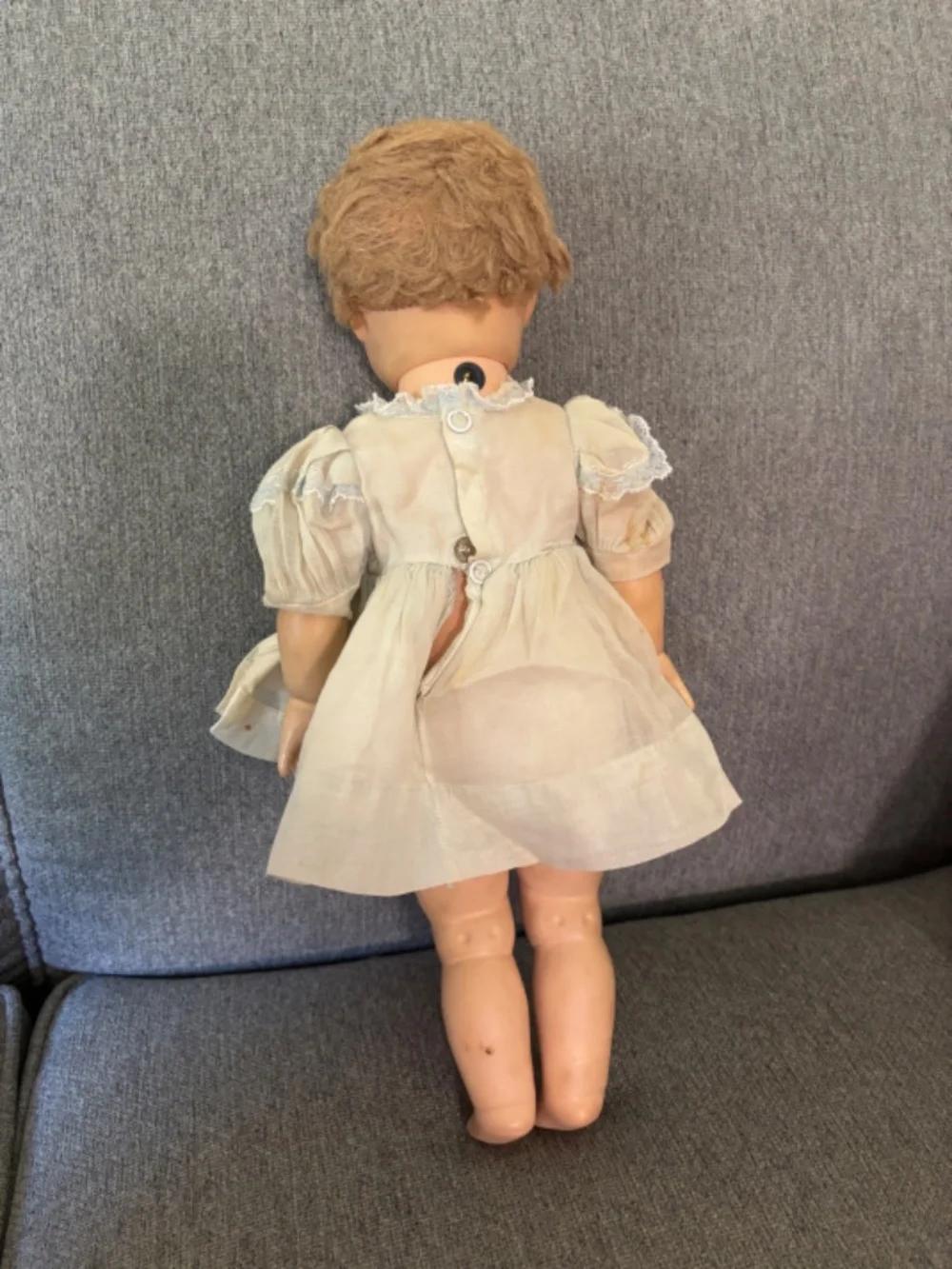 Vintage 1950's Rubber Doll - 17 inch length